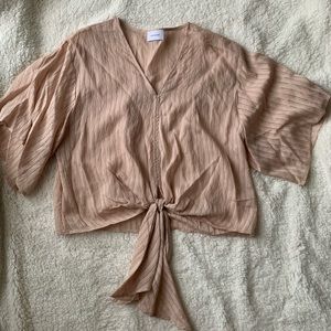 Blush Blouse cropped